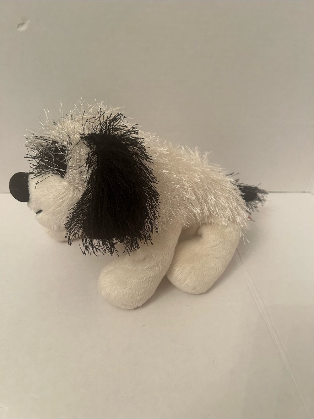 Webkinz Black and White dog plush